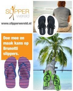 Win een paar Brunotti slippers van Slipperwereld