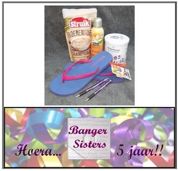 31. Banger Sisters 5 jaar! Win een feestelijk cadeaupakket!