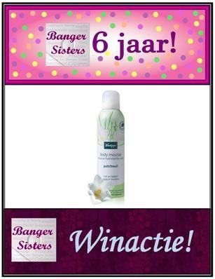 09. Banger Sisters 6 jaar! Win de nieuwe bodymouse van Kneipp