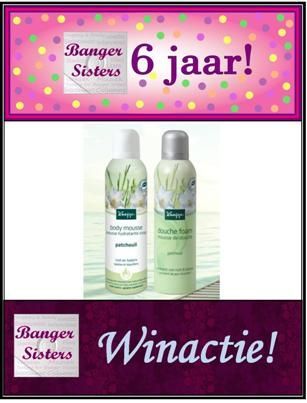 30. Banger Sisters 6 jaar! Win een Kneipp Patchouli pakket!